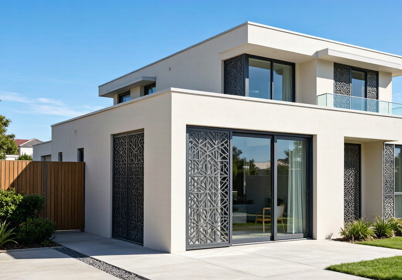 Contemporary commercial building project