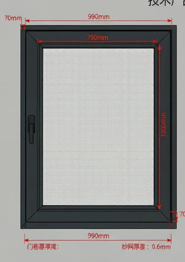 40 Flat Screen Window