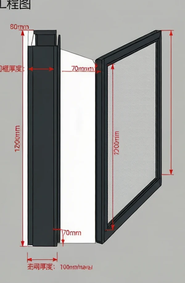 40 Flat Screen Window